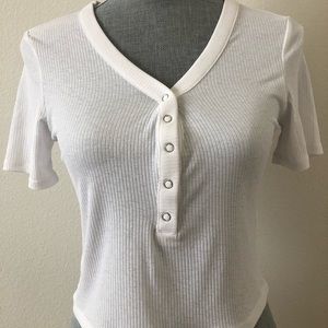 H&M - Short Jersey Top